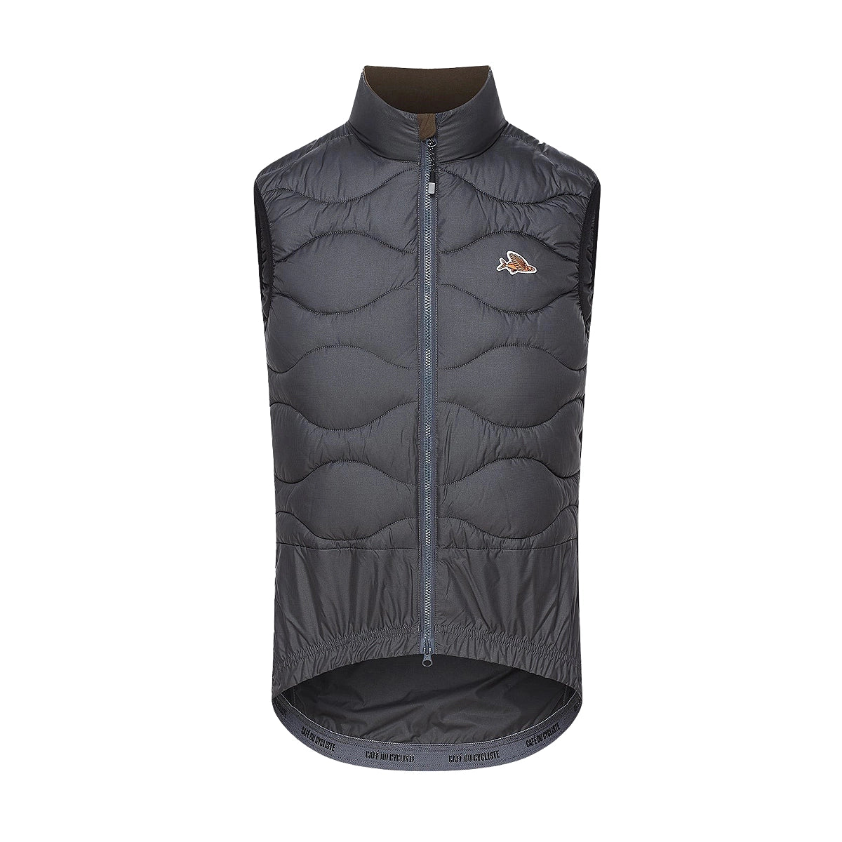 CAFE DU CYCLISTE Alexia Unisex Cycling Thermal Radweste - Anthracite