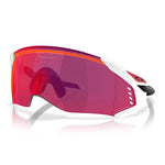 Oakley Velo Kato Glasses - Matte White/Prizm Road OO9501/0252