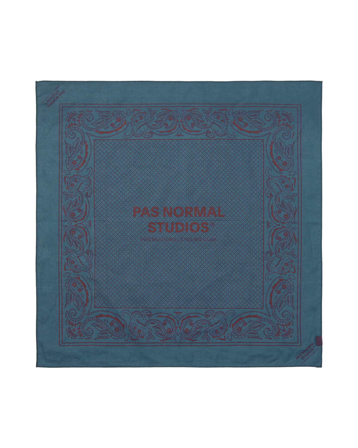 PAS NORMAL STUDIOS Off Race Bandana - Aqua Blue