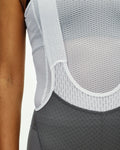 PAS NORMAL STUDIO Mechanism Logo Women Bib Shorts - Medium Grey