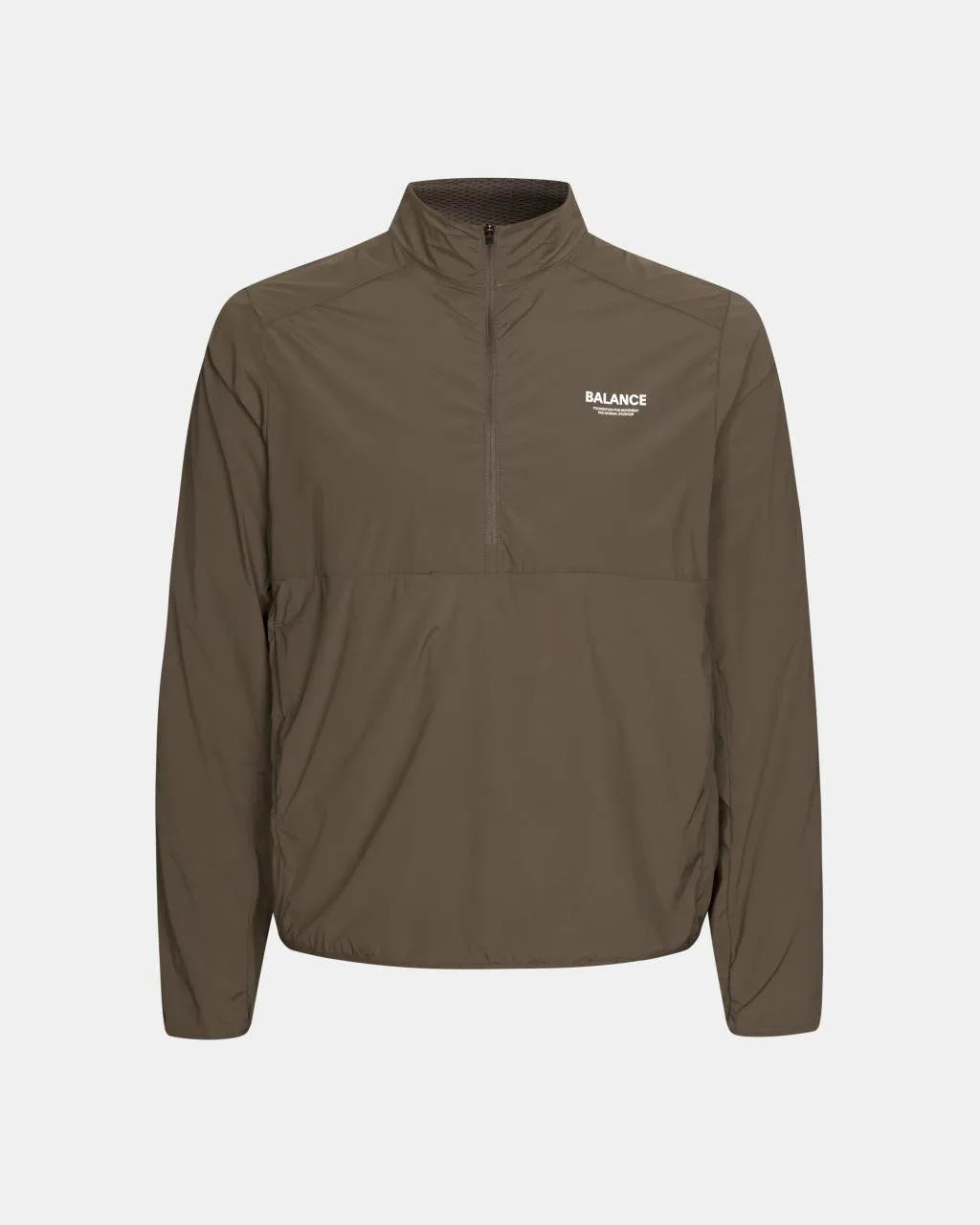 PAS NORMAL STUDIOS Balance Half Zip Jacket - Dusty Brown