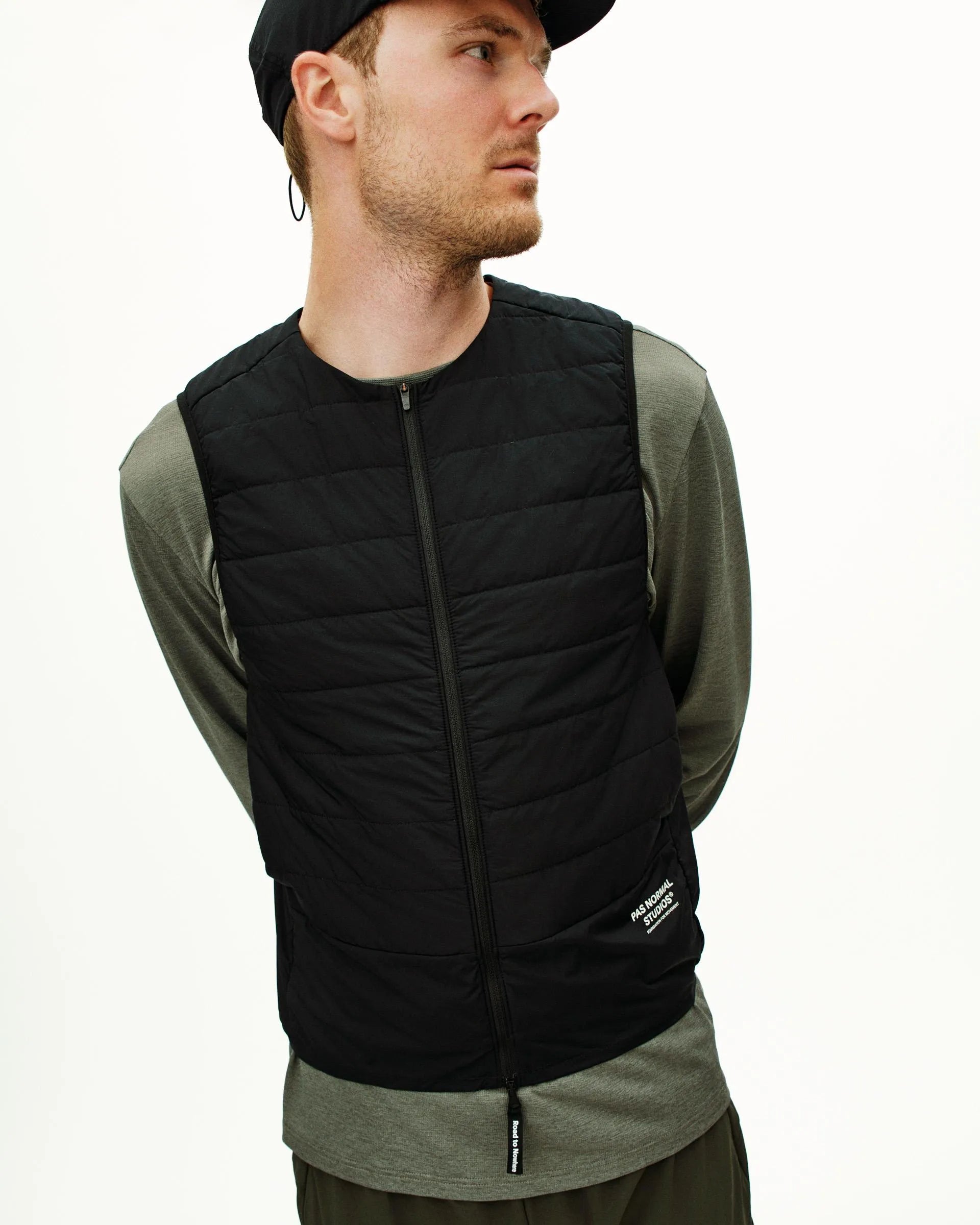 PAS NORMAL STUDIOS Balance Insulated Vest - Black
