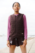 PAS NORMAL STUDIOS Balance Insulated Vest - Dark Red