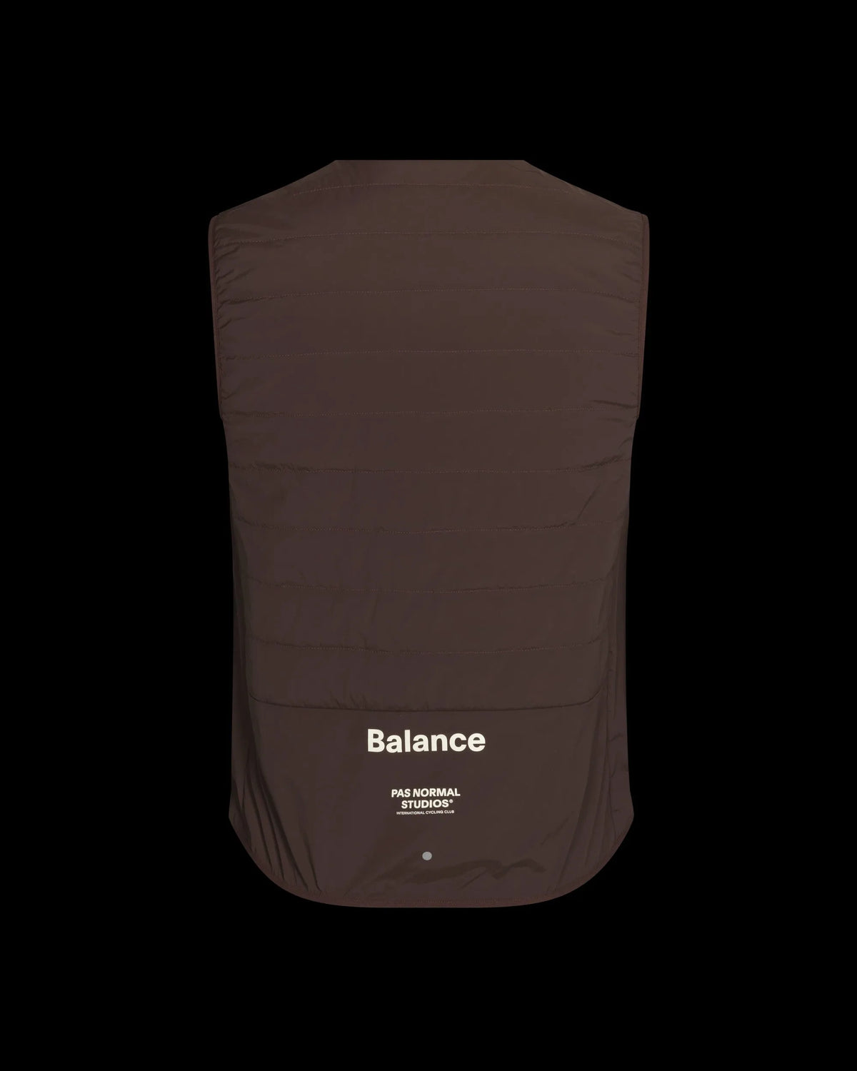 PAS NORMAL STUDIOS Balance Insulated Vest - Dark Red