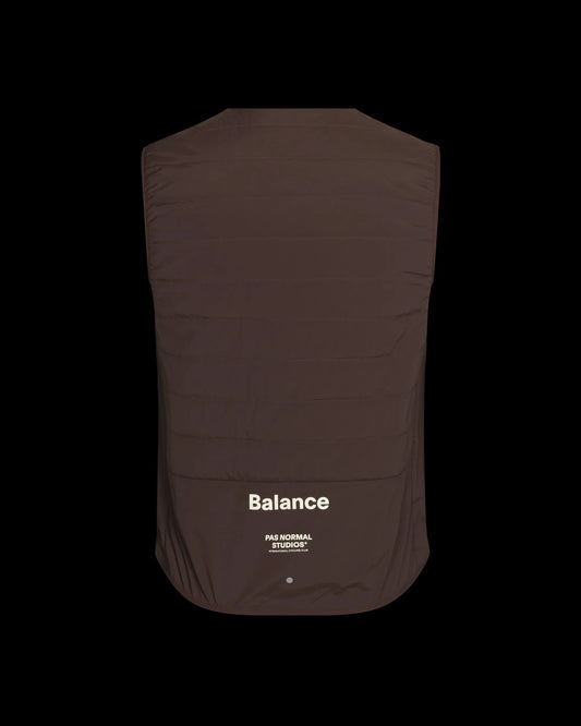 PAS NORMAL STUDIOS Balance Insulated Vest - Dark Red