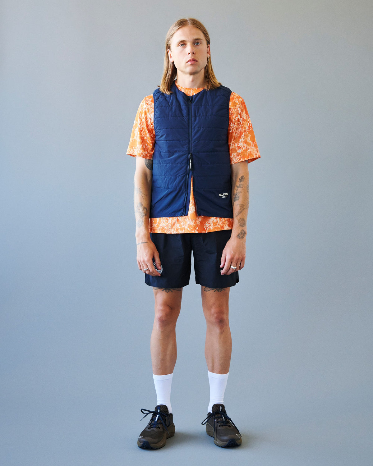 PAS NORMAL STUDIOS Balance Insulated Vest - Navy