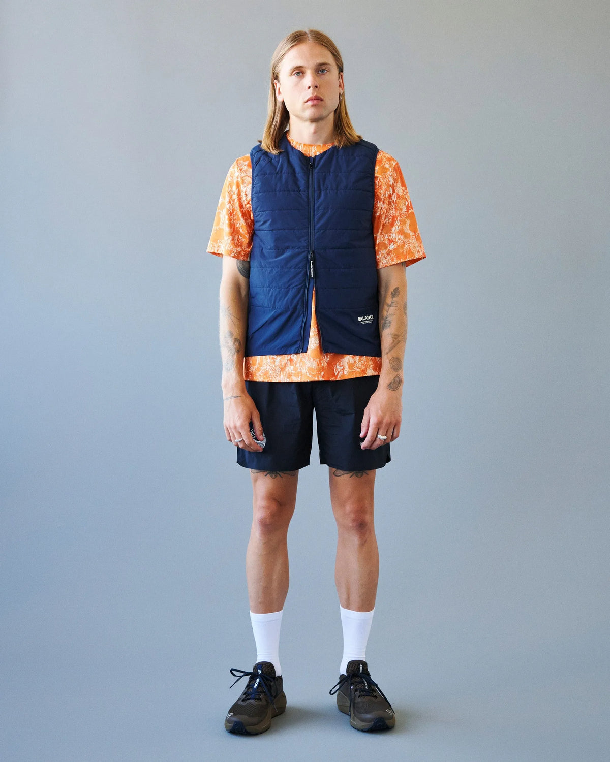 PAS NORMAL STUDIOS Balance Insulated Vest - Navy