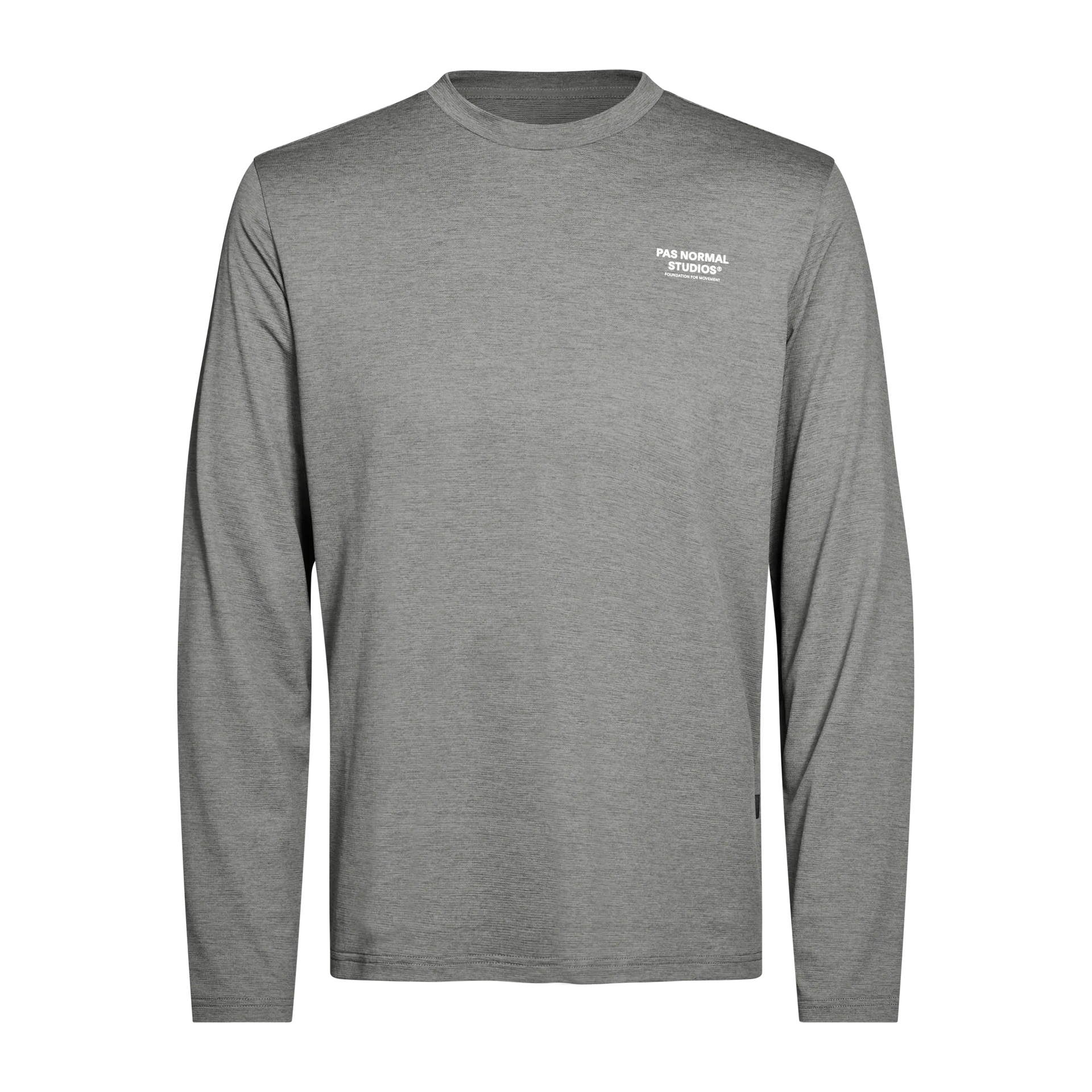 PAS NORMAL STUDIOS Balance Long Sleeve Tshirt ND - Medium Grey