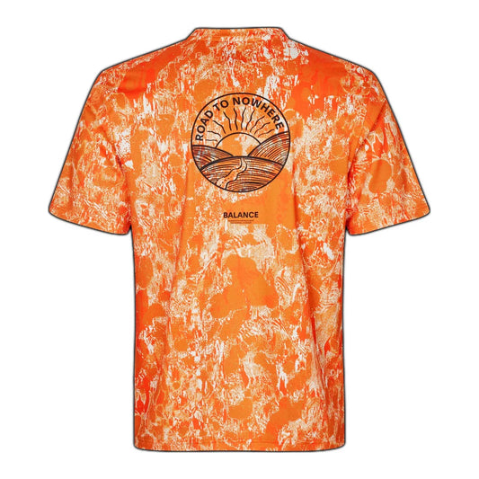 PAS NORMAL STUDIOS Balance T-shirt - Orange AOP