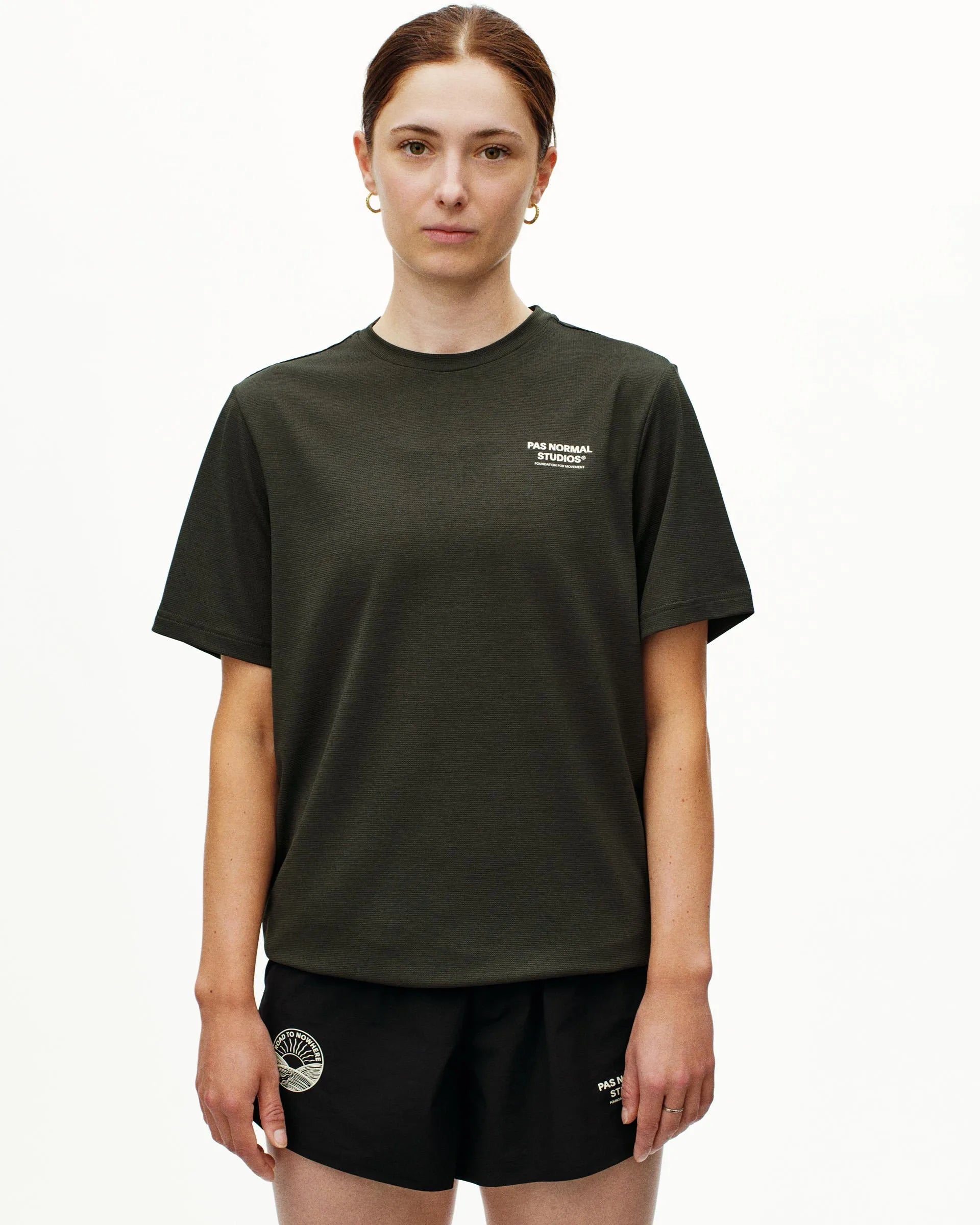 PAS NORMAL STUDIOS Balance Tshirt ND - Dark Olive