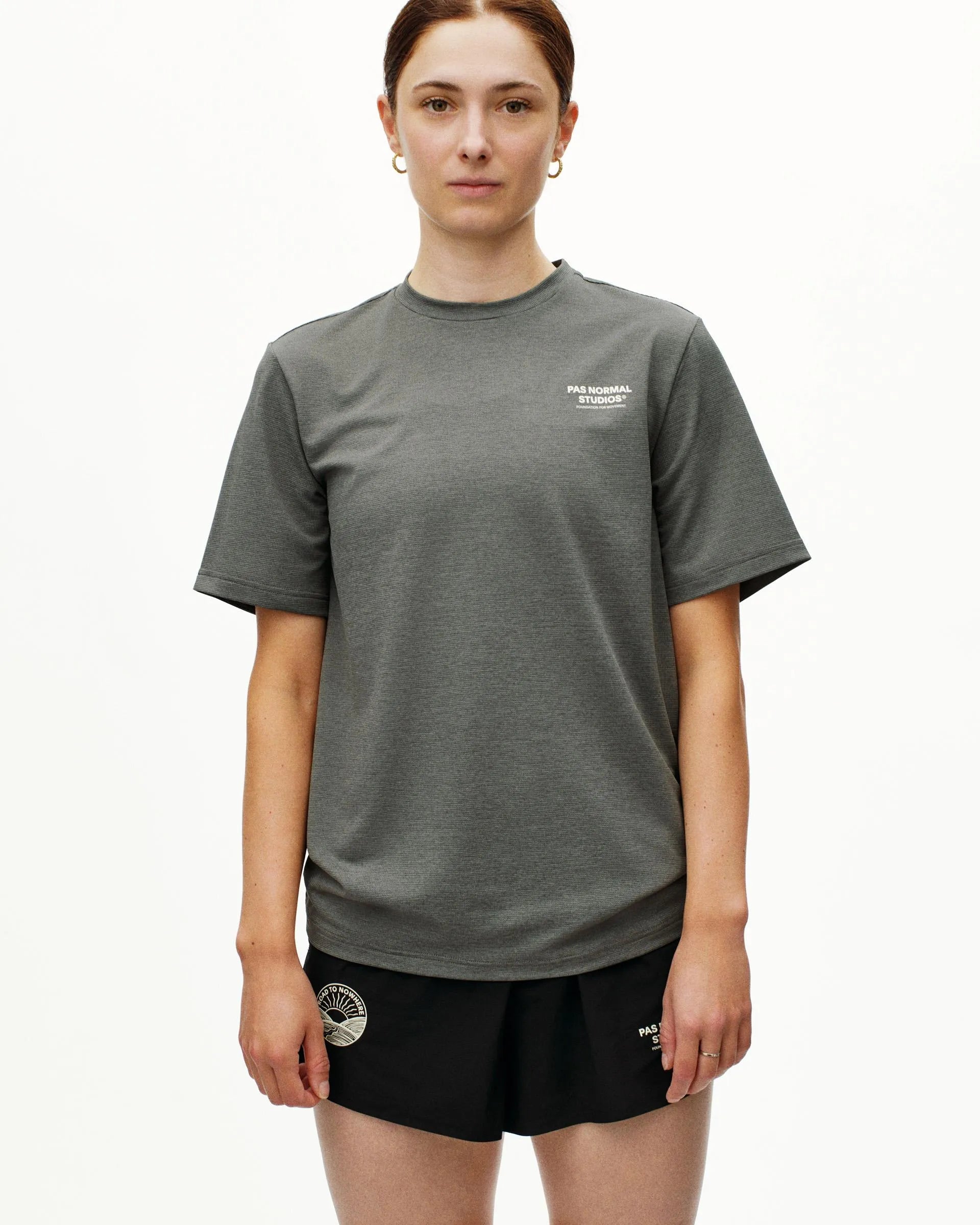 PAS NORMAL STUDIOS Balance Tshirt ND - Medium Grey