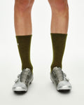PAS NORMAL STUDIOS Deep Winter Wool Socks - Khaki Green