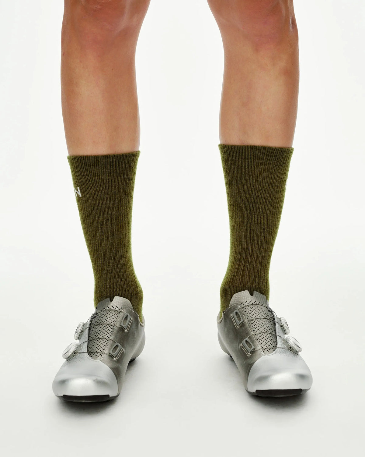 PAS NORMAL STUDIOS Deep Winter Wool Socks - Khaki Green