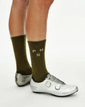 PAS NORMAL STUDIOS Deep Winter Wool Socks - Khaki Green