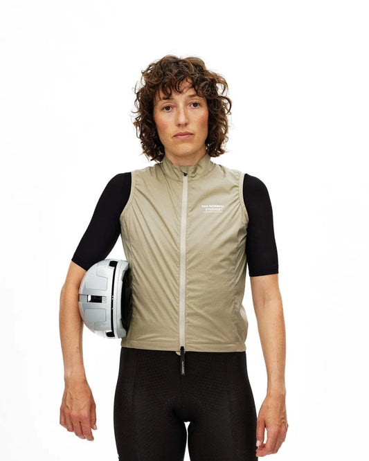 PAS NORMAL STUDIOS ESSENTIAL INSULATED GILET - GREY SAGE