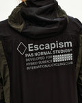 PAS NORMAL STUDIOS Escapism Hooded Lightweight Jacket - Black