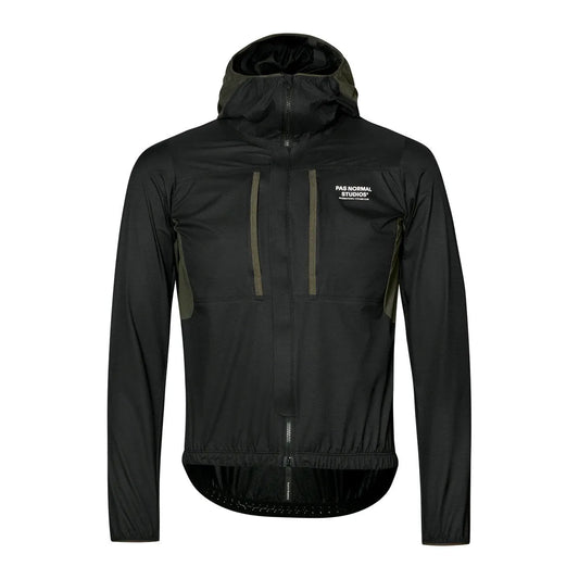 PAS NORMAL STUDIOS Escapism Hooded Lightweight Jacket - Black