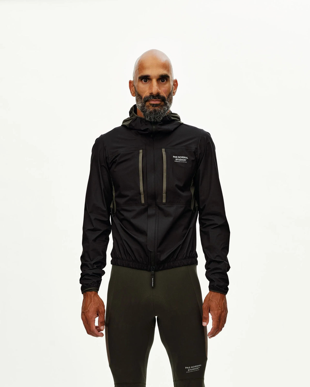 PAS NORMAL STUDIOS Escapism Hooded Lightweight Jacket - Black