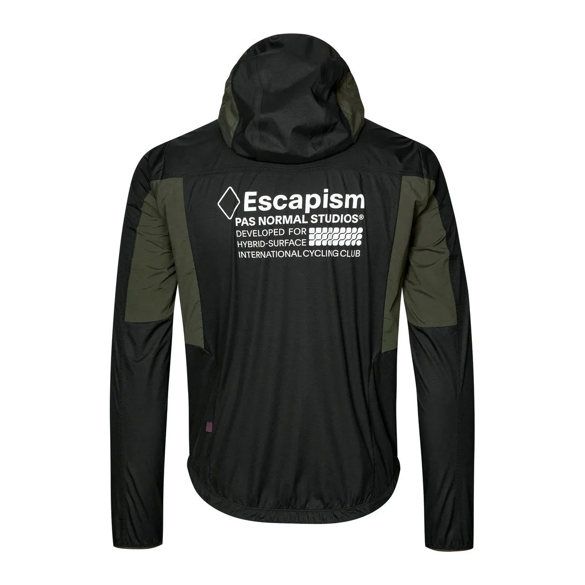 PAS NORMAL STUDIOS Escapism Hooded Lightweight Jacket - Black