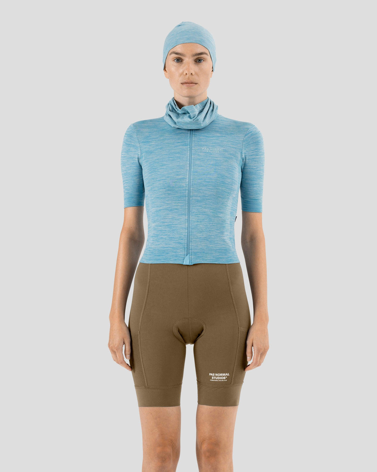 PAS NORMAL STUDIOS Escapism Knit Cycling Beanie - Blue