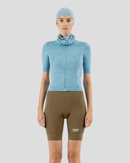 PAS NORMAL STUDIOS Escapism Knit Cycling Beanie - Blue