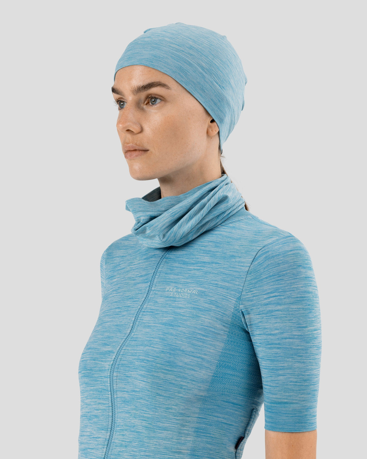 PAS NORMAL STUDIOS Escapism Knit Cycling Beanie - Blue
