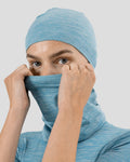 PAS NORMAL STUDIOS Escapism Knit Neck Tube - Blue
