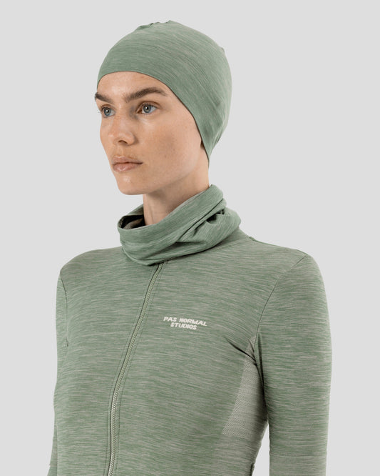 PAS NORMAL STUDIOS Escapism Knit Neck Tube - Medium Grey