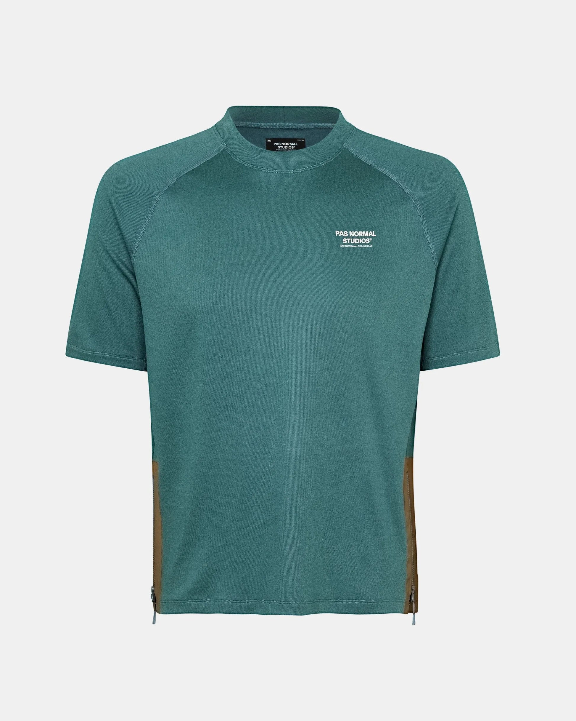 PAS NORMAL STUDIOS Escapism Technical TShirt - Dusty Teal