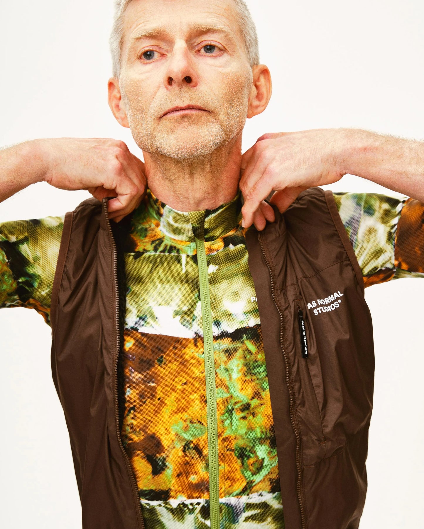 PAS NORMAL STUDIOS Essential Insulated Gilet - Light Brown
