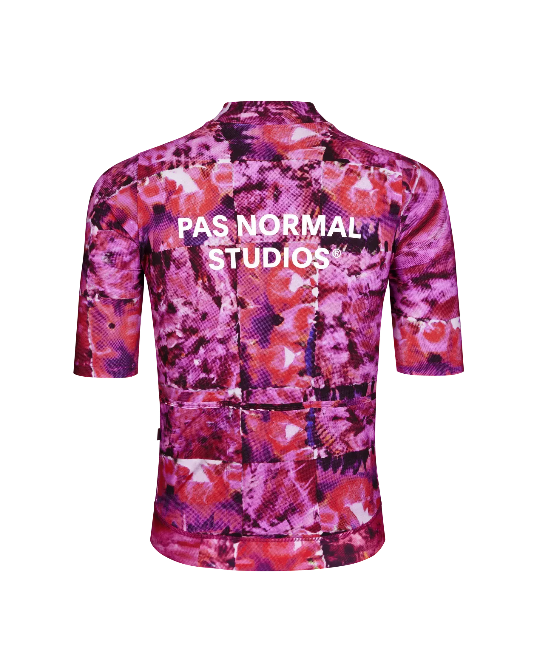 rennrad trikot pink herren PAS NORMAL STUDIOS Essential Jersey - Kaleidoscope Pink