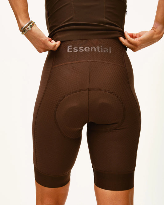 PAS NORMAL STUDIOS Essential Women Bib Shorts - Light Brown