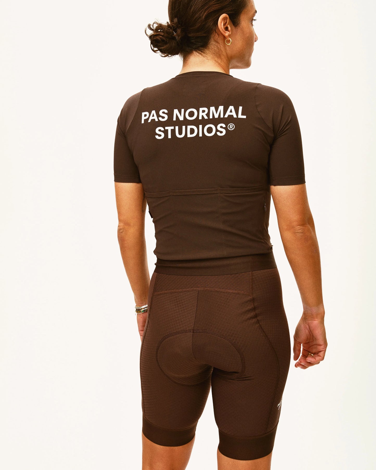 PAS NORMAL STUDIOS Essential Women Bib Shorts - Light Brown