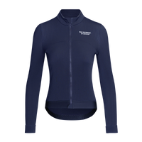 PAS NORMAL STUDIOS Essential Kvinder Langærmet Cykeltrøje - Navy