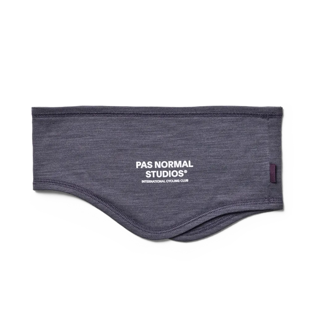 PAS NORMAL STUDIOS Logo Merino Headband - Steel