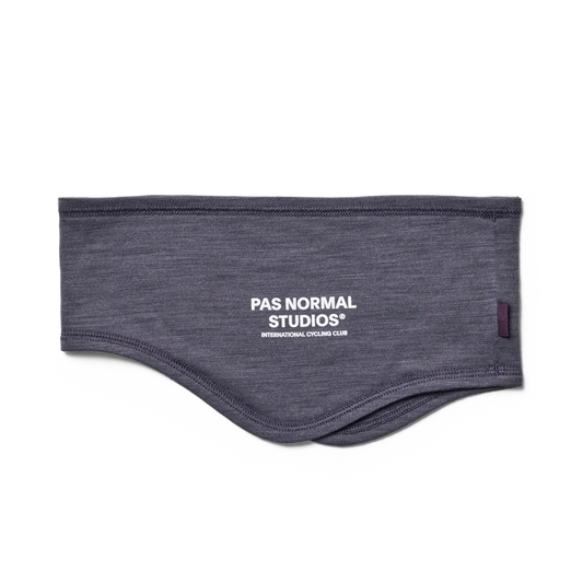 PAS NORMAL STUDIOS Logo Merino Headband - Steel