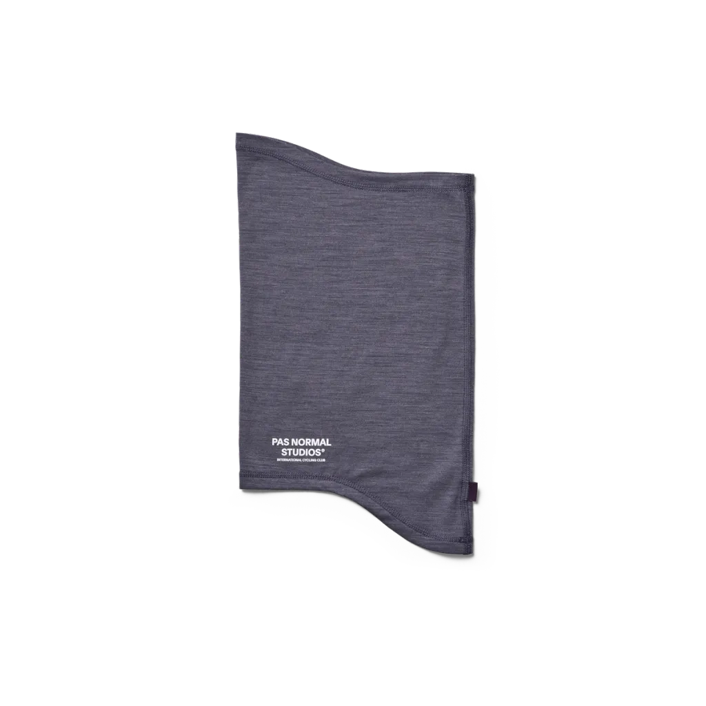 PAS NORMAL STUDIOS Logo Merino Necktube - Steel