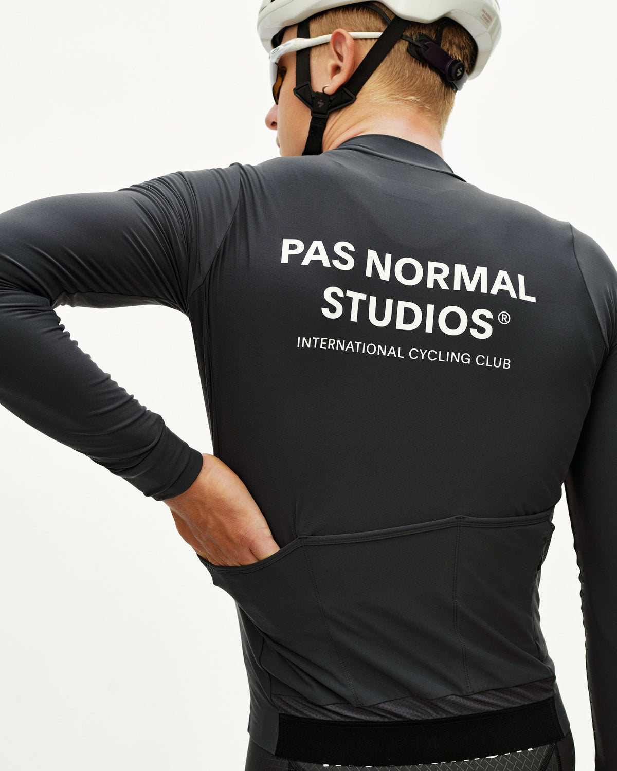 PAS NORMAL STUDIOS MECHANISM LONG SLEEVE JERSEY - DARK NAVY