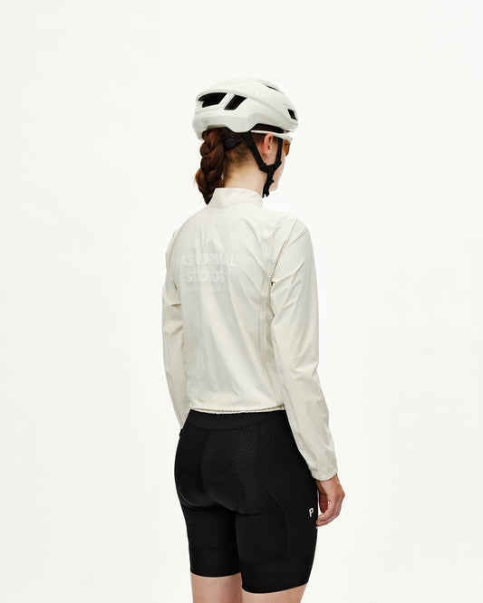 PAS NORMAL STUDIOS MECHANISM RAIN JACKET - OFF WHITE