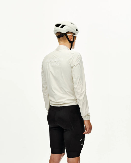 PAS NORMAL STUDIOS MECHANISM RAIN JACKET - OFF WHITE