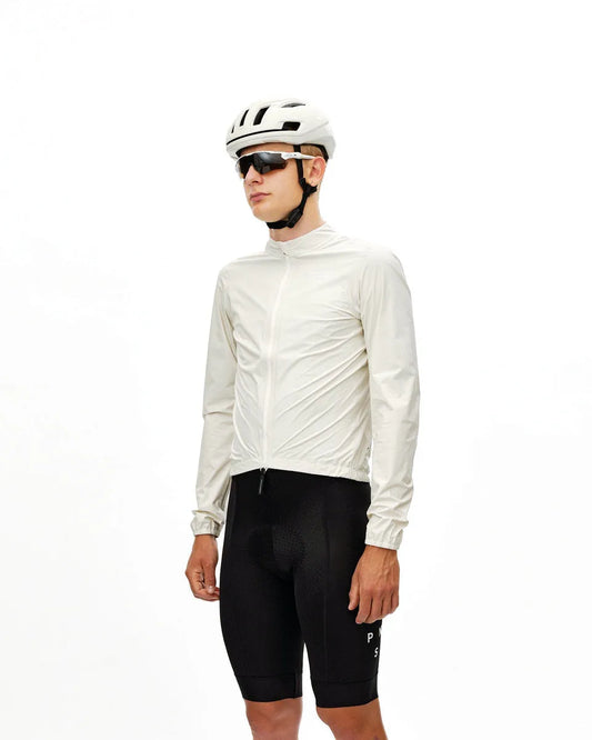 PAS NORMAL STUDIOS MECHANISM RAIN JACKET - OFF WHITE
