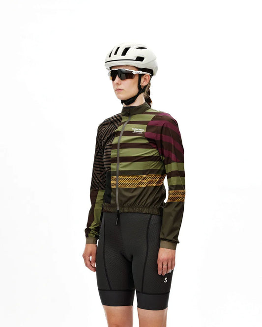 PAS NORMAL STUDIOS MECHANISM Stow Away Jacket - AOP International Green
