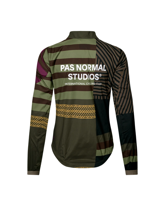 PAS NORMAL STUDIOS MECHANISM Stow Away Jacket - AOP International Green