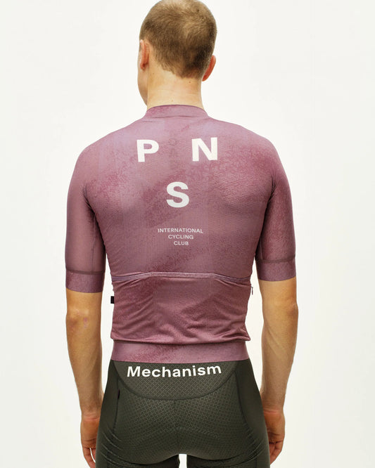 PAS NORMAL STUDIOS Mechanism Jersey - AOP Dark Mauve