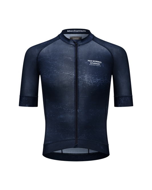 PAS NORMAL STUDIOS Mechanism Jersey - AOP Indigo