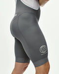 PAS NORMAL STUDIOS Mechanism Logo Bib Shorts - Medium Grey