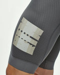 PAS NORMAL STUDIOS Mechanism Logo Bib Shorts - Medium Grey