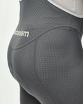 PAS NORMAL STUDIOS Mechanism Logo Bib Shorts - Medium Grey