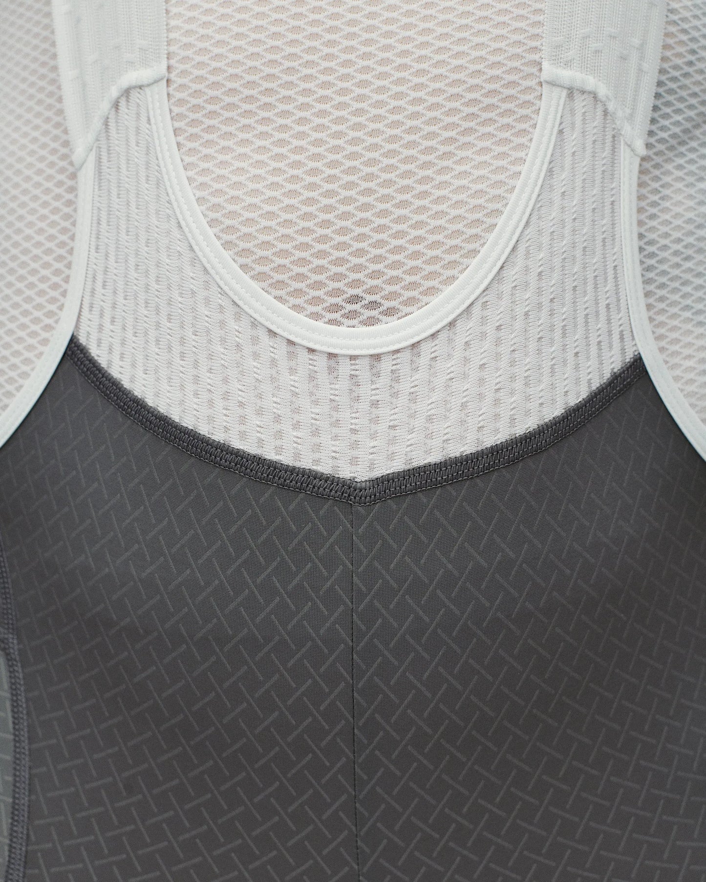 PAS NORMAL STUDIOS Mechanism Logo Bib Shorts - Medium Grey