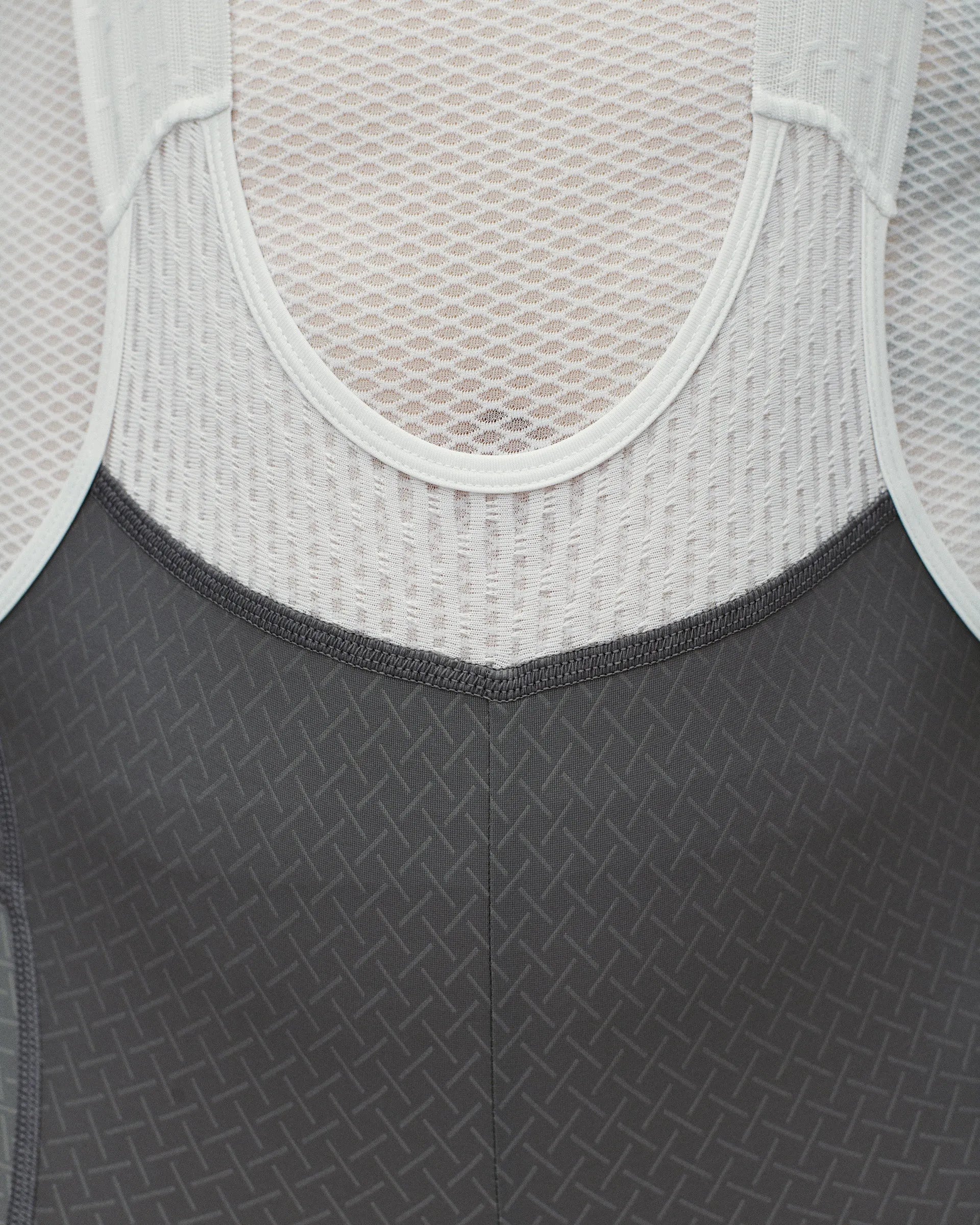 PAS NORMAL STUDIOS Mechanism Logo Bib Shorts - Medium Grey
